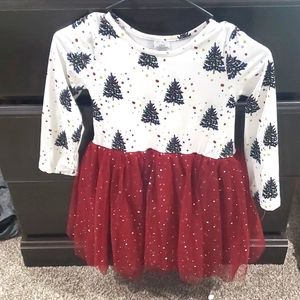 Girls-sparkle in pink- Christmas dresses.